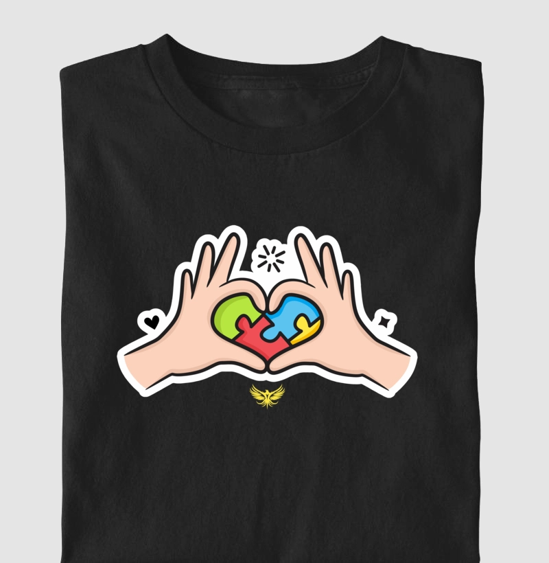 Autismo Hand Heart