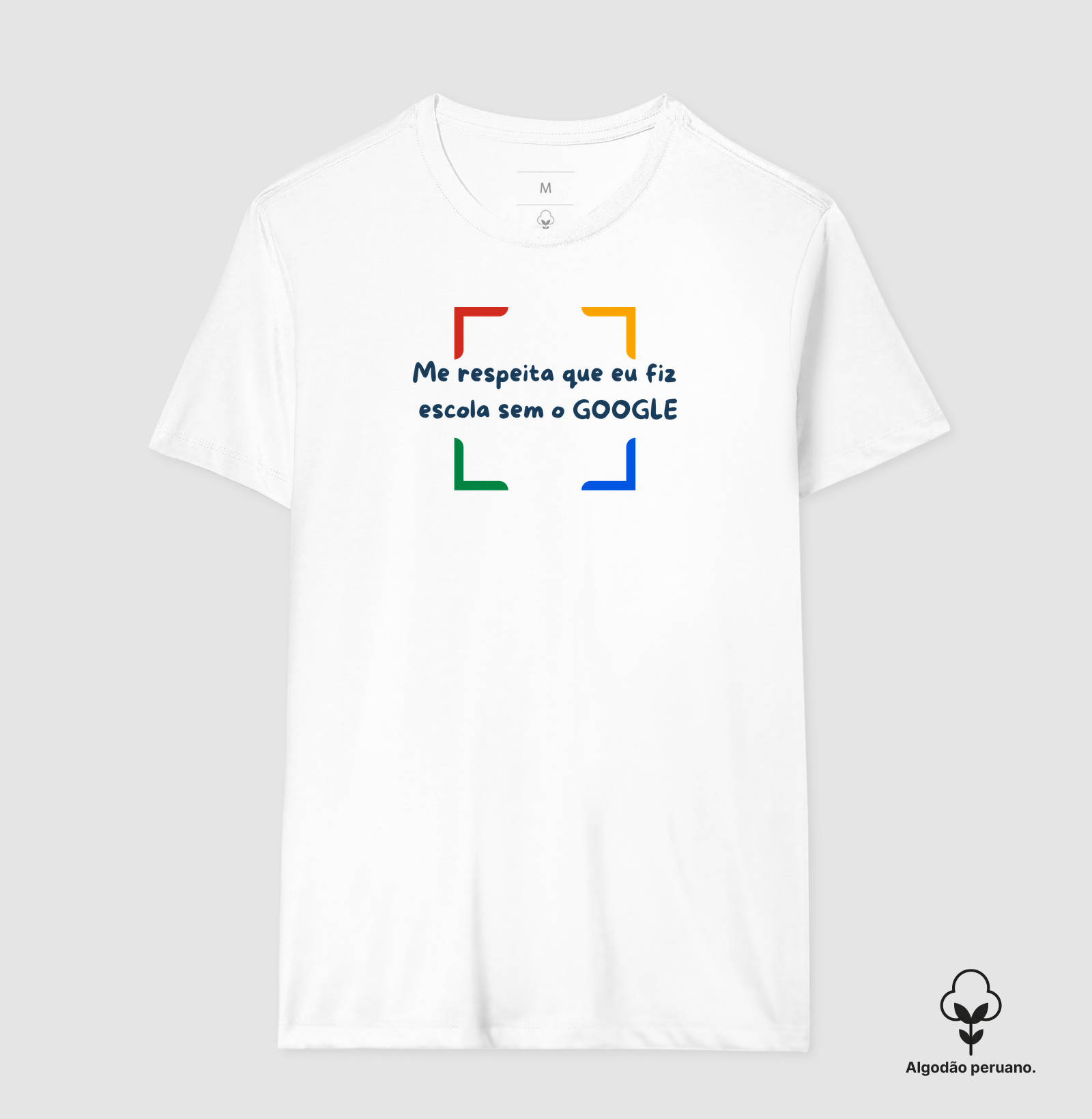 Me respeita que eu fiz escola sem google