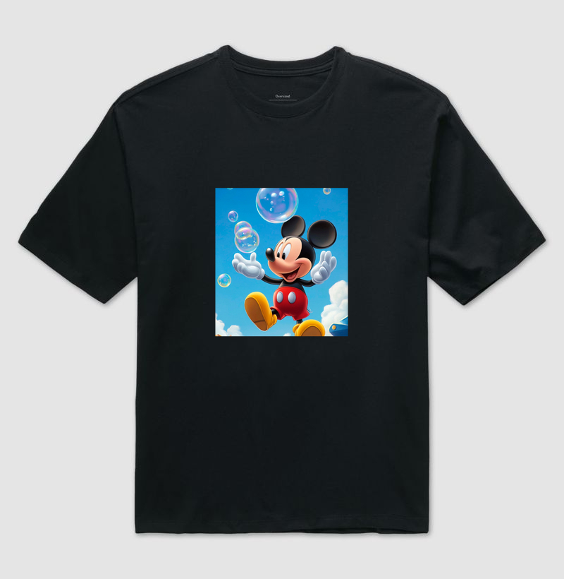 Mickey em bolhas