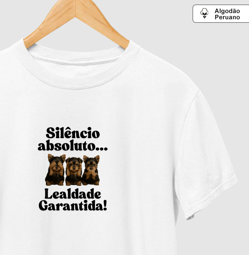 Silêncio absoluto...Lealdade Garantida!