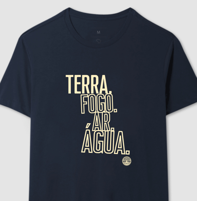 CAMISETA ELEMENTOS CORES