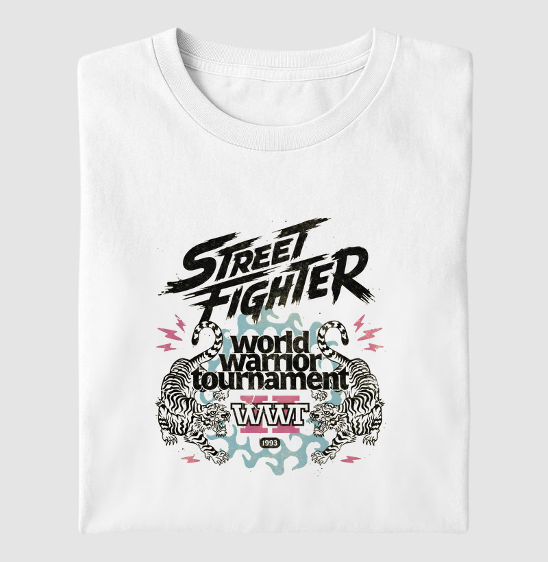 Street Fighter World Warrior Tournament - Camiseta
