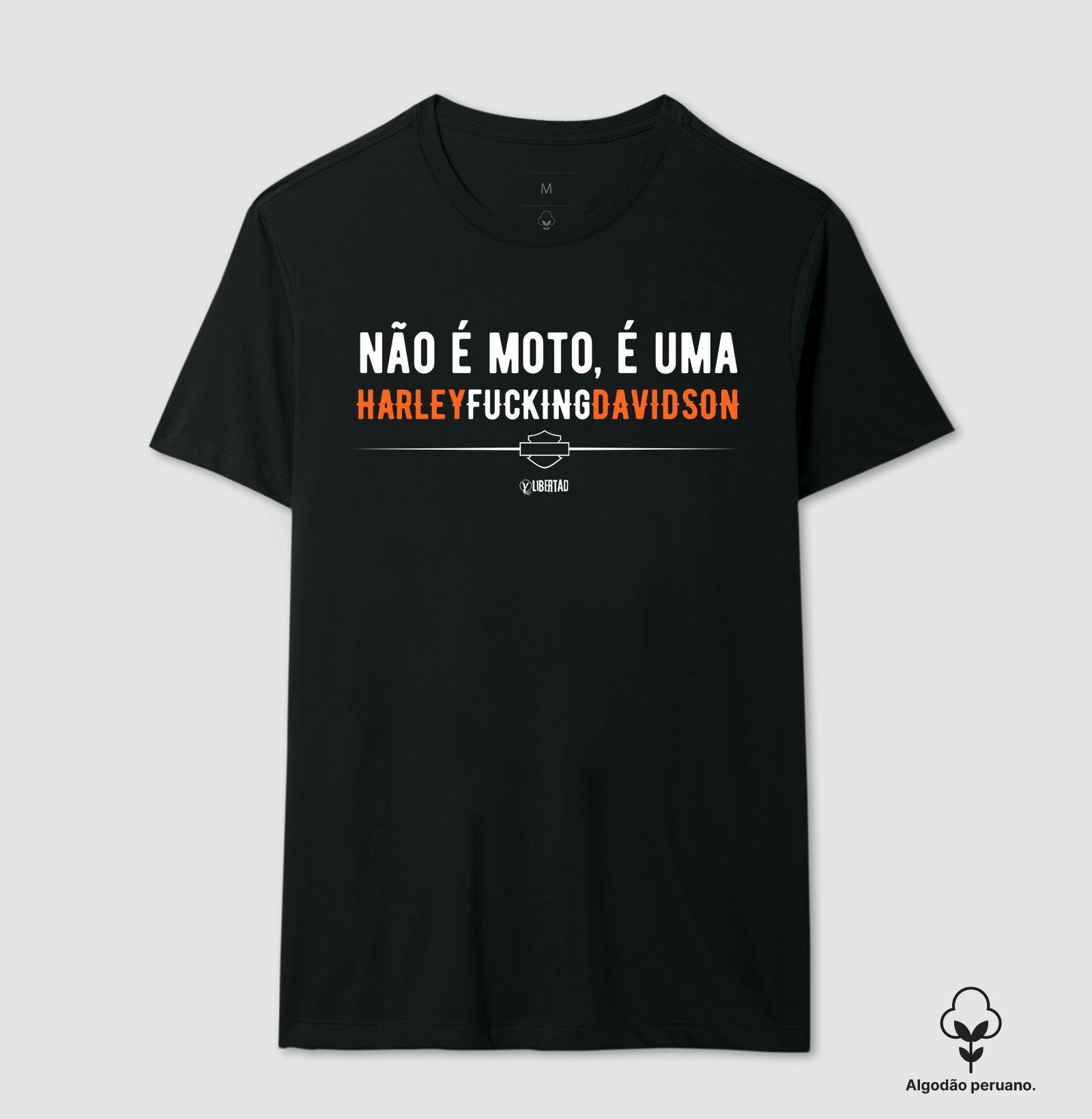 Não é moto é uma harley