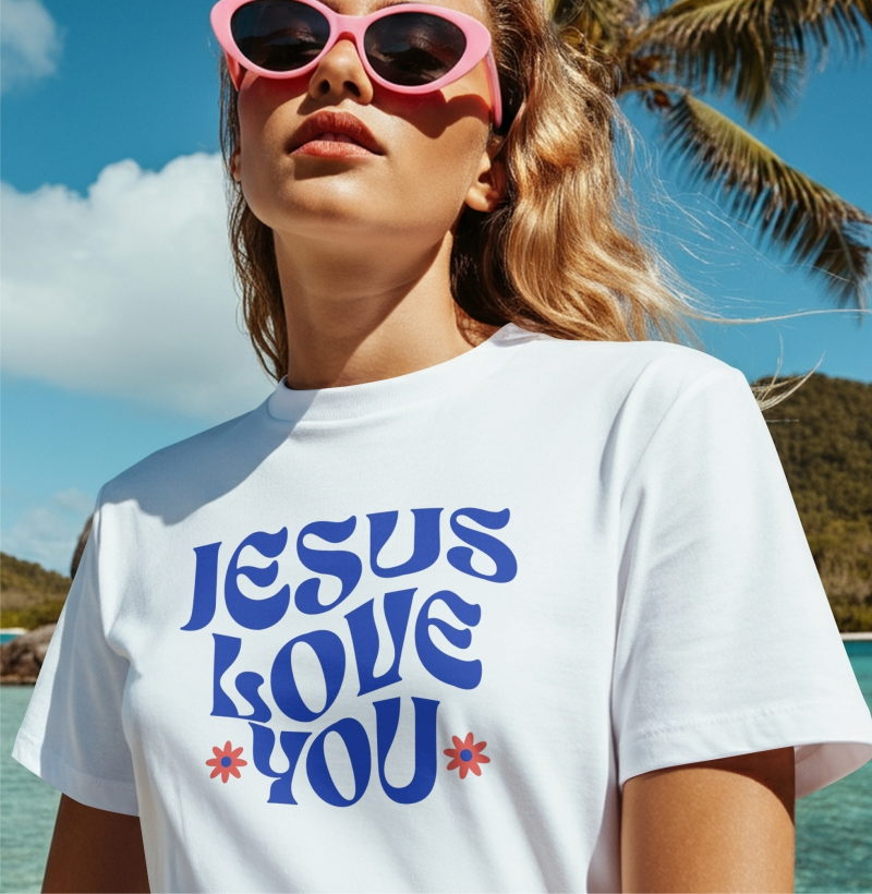 Camiseta Jesus love you