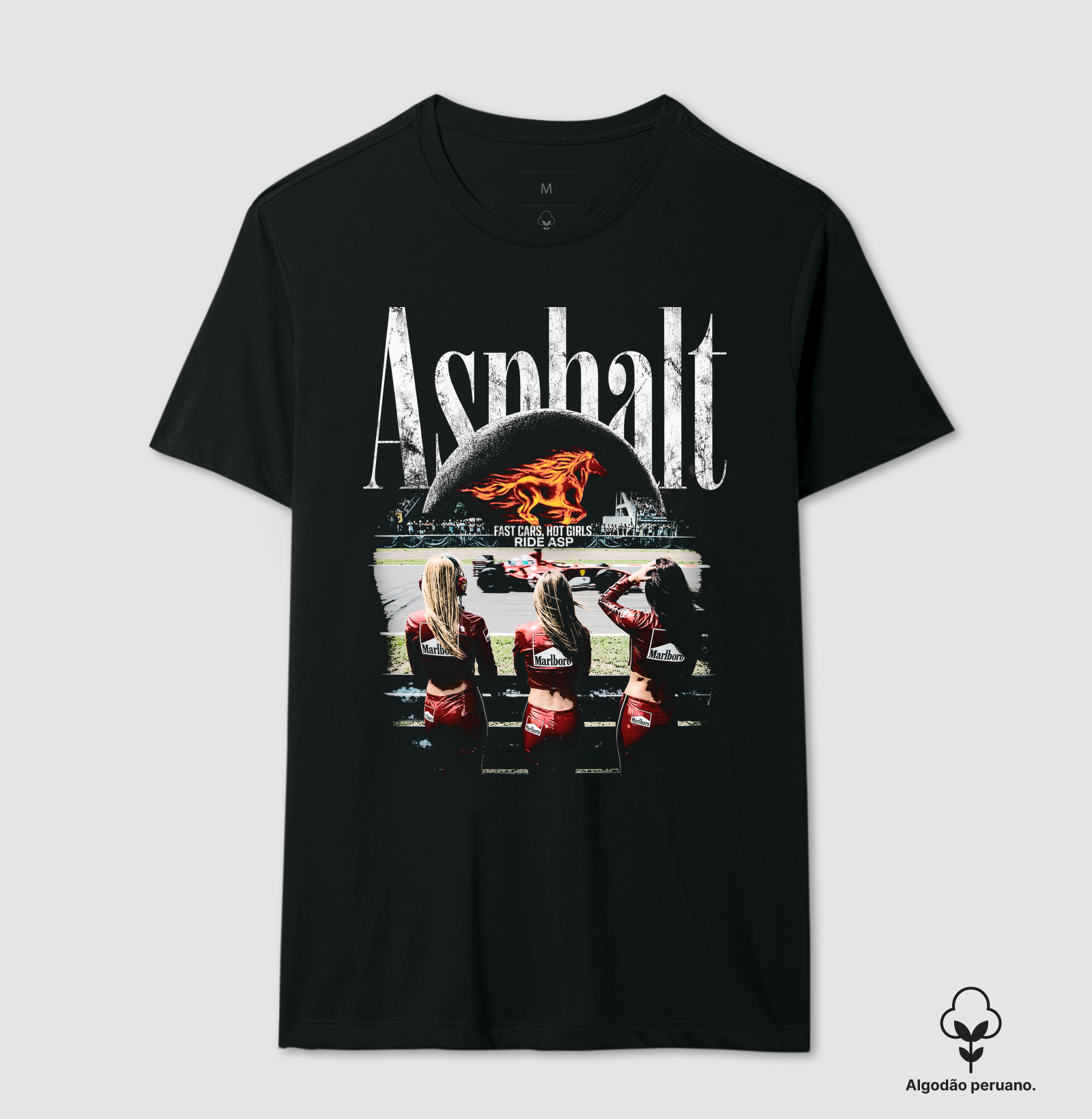 Fast Cars, Hot Girls - Camiseta Algodão Peruano