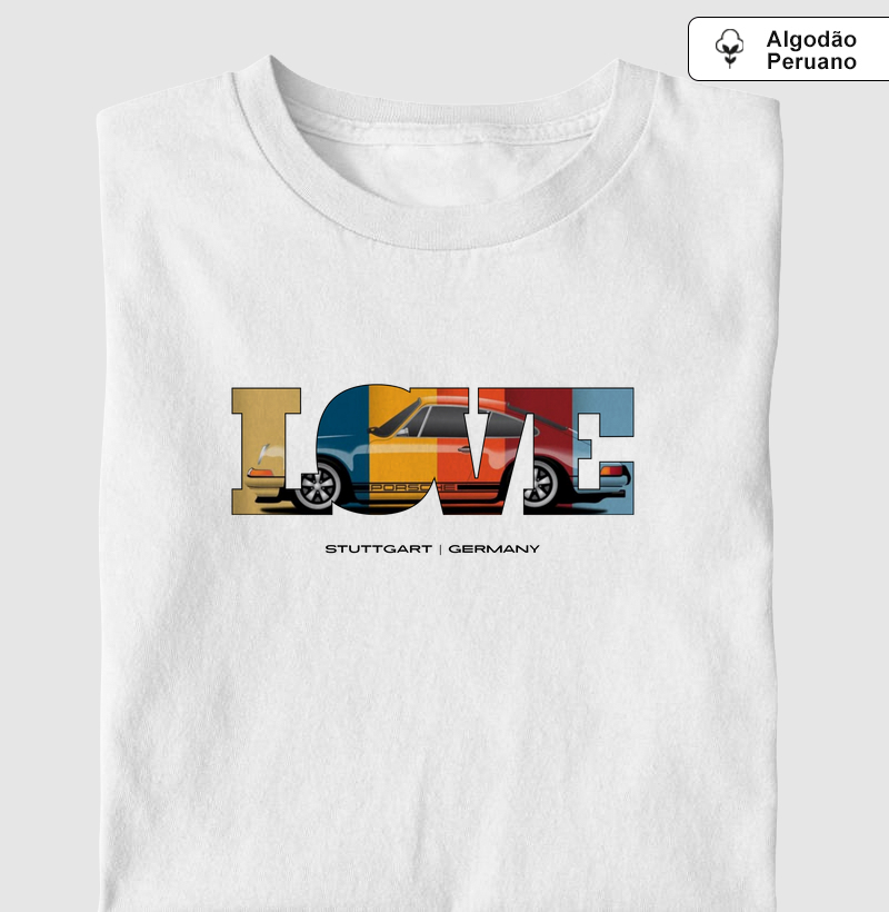 Camiseta Love 911 - Algodão Peruano