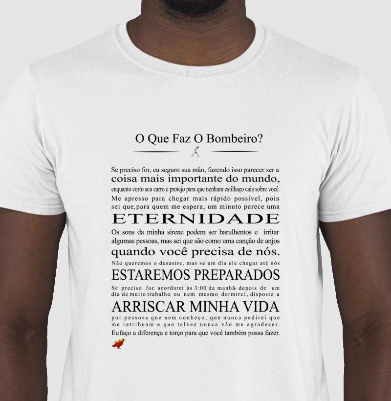 O que faz o bombeiro 