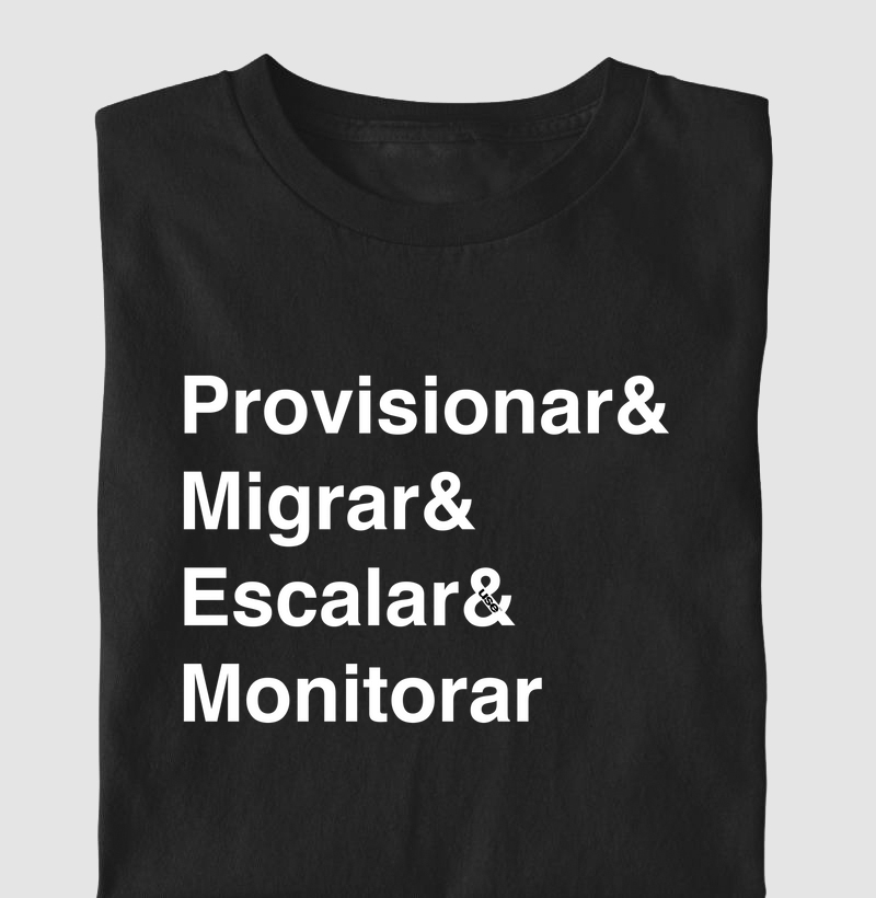 "Provisionar & Migrar & Escalar & Monitorar" T.I