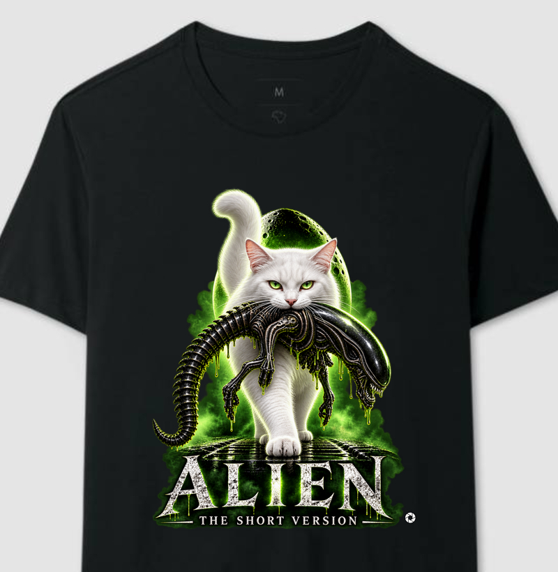 Alien – The Short Version Gatos (branquinho)