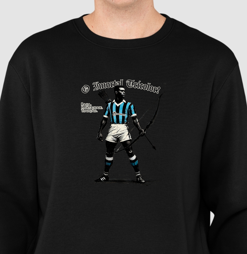 Suéter moletom - Imortal Tricolor