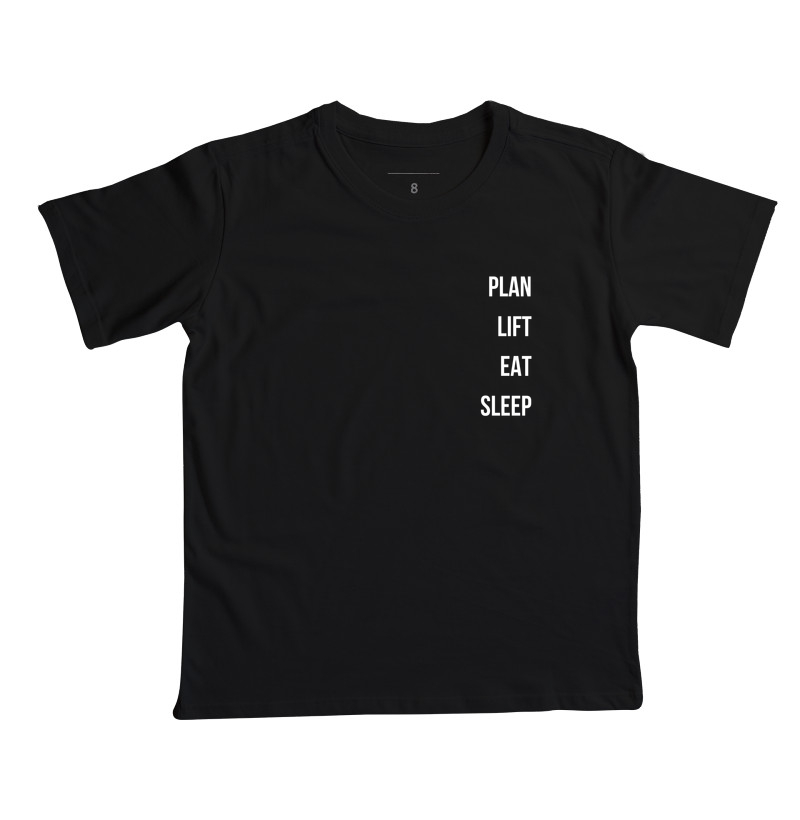 Plan, lift, eat, sleep