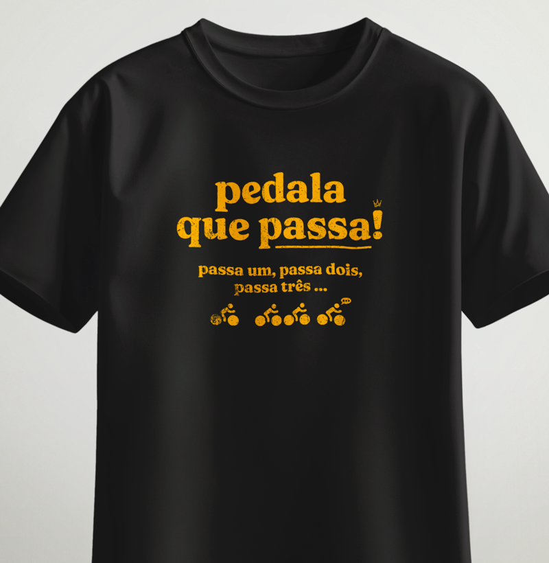 Pedala que passa um dois três