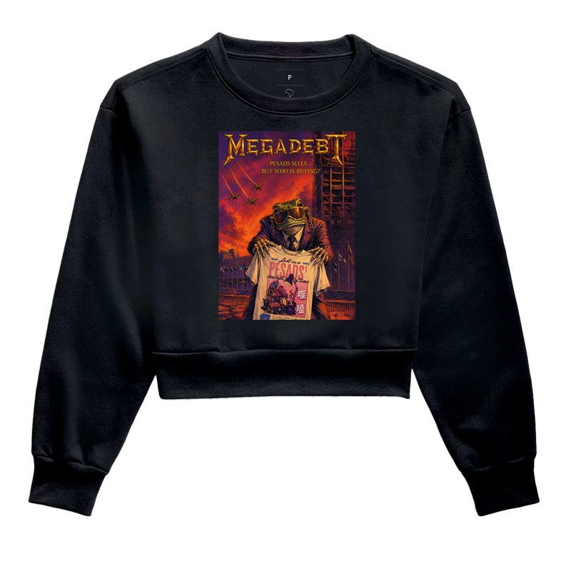 MegadebT - Cropped Moletom