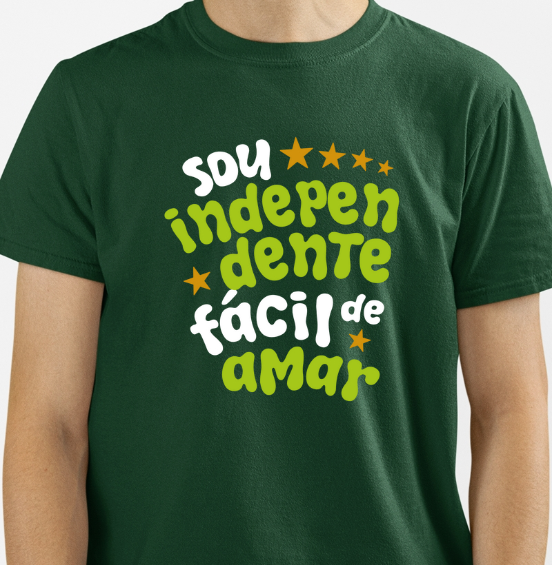 Sou independente, fácil de amar