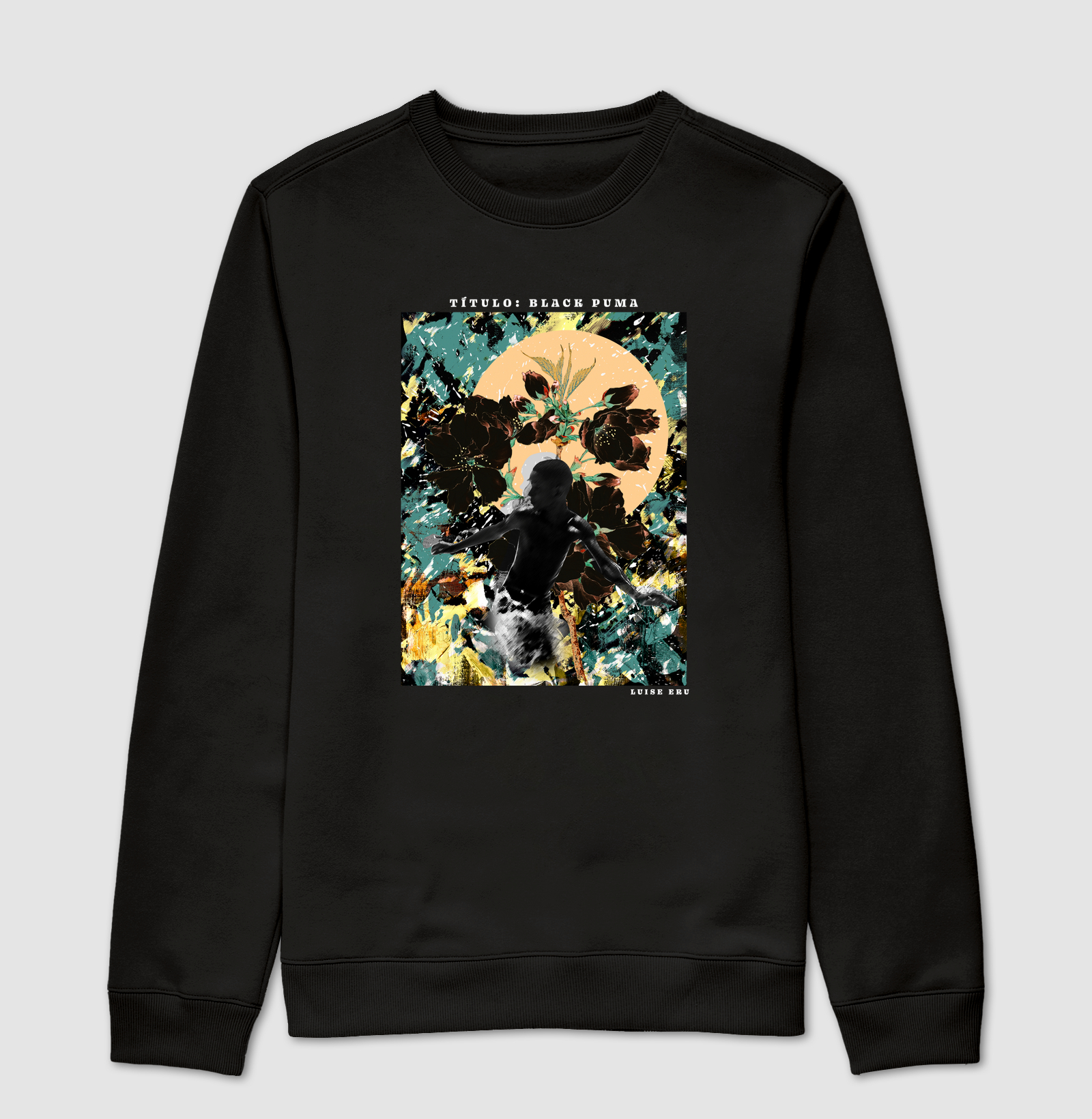 Moletom - Black Puma