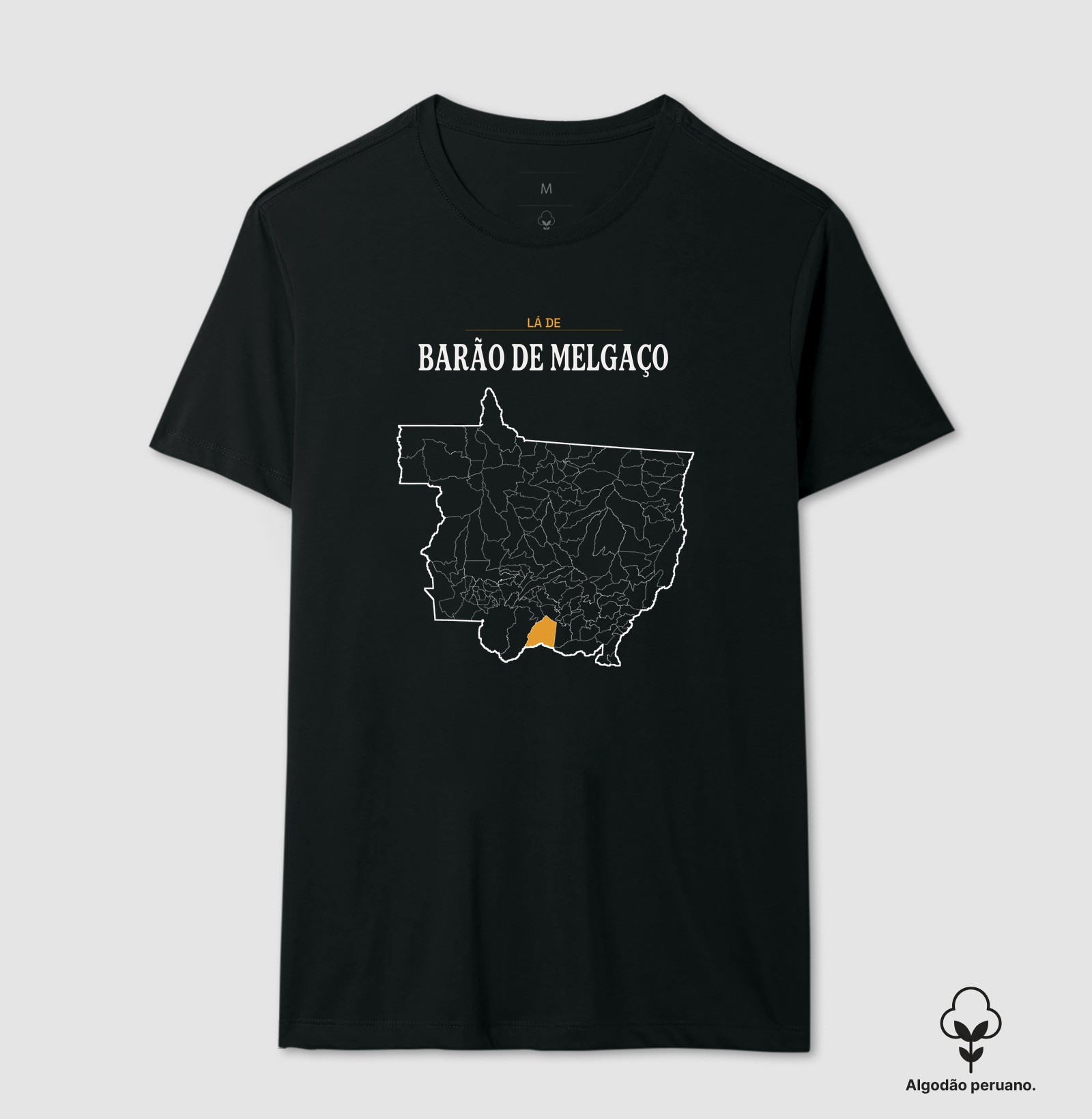 Barão de Melgaço | Território MT - Camiseta Algodão Peruano