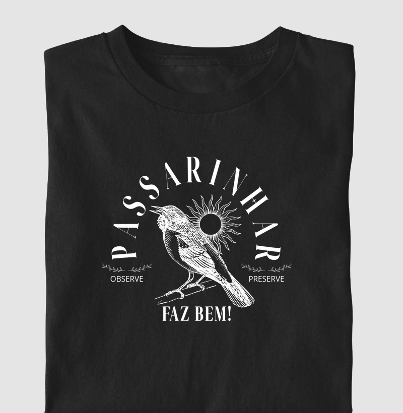 Passarinhar Faz Bem Branco