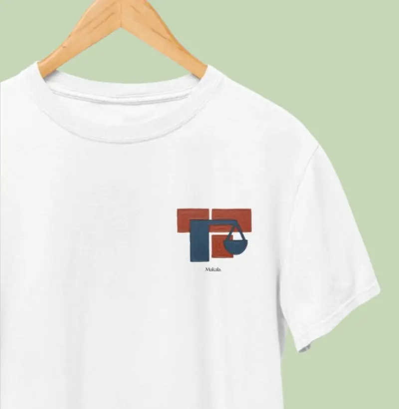 Camiseta Algodão Peruano Equilíbrio - Coleção Elementos