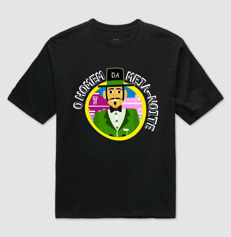 Camiseta Oversized Frevo - O Homem da Meia-Noite