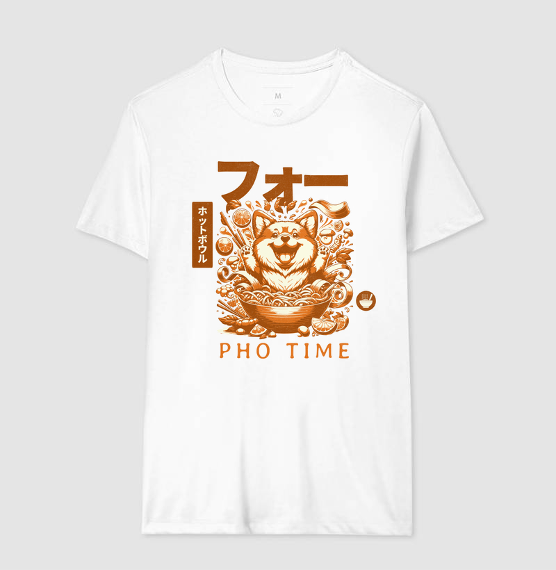 Camiseta Corgi Pho Time
