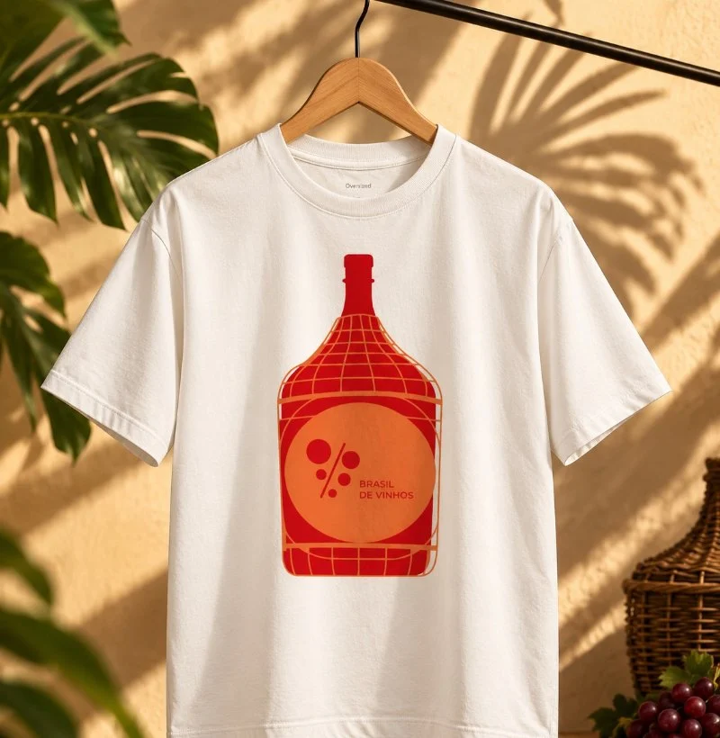 Camiseta Garrafão de Vinho - BV