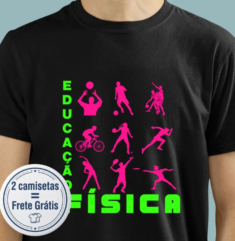Camiseta Premium Educação Física 