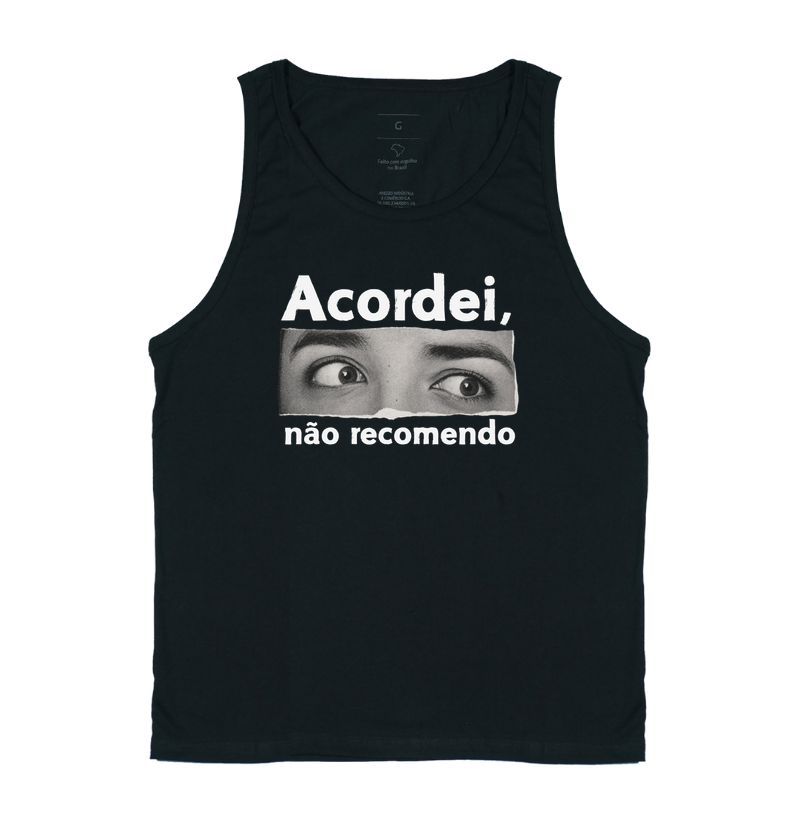 NÃO RECOMENDO - Regata