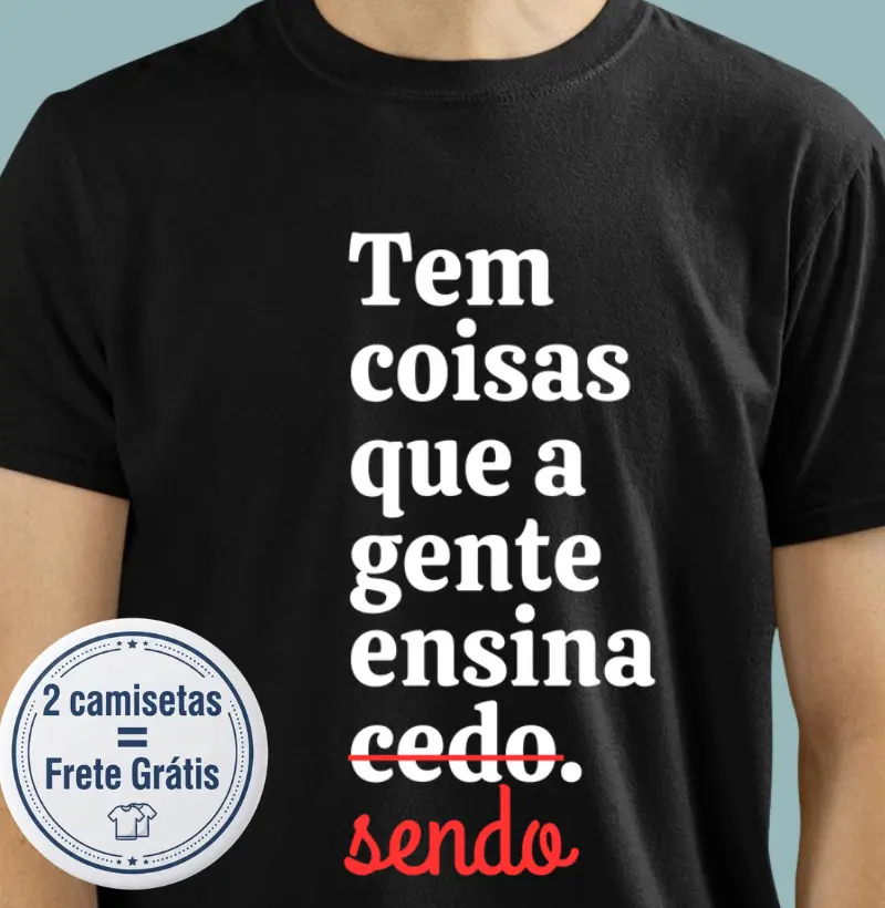 Camiseta Premium Professor/Pedagogo