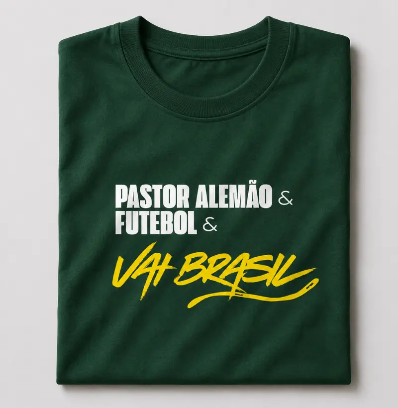 Pastor Alemão & Futebol & Vai Brasil