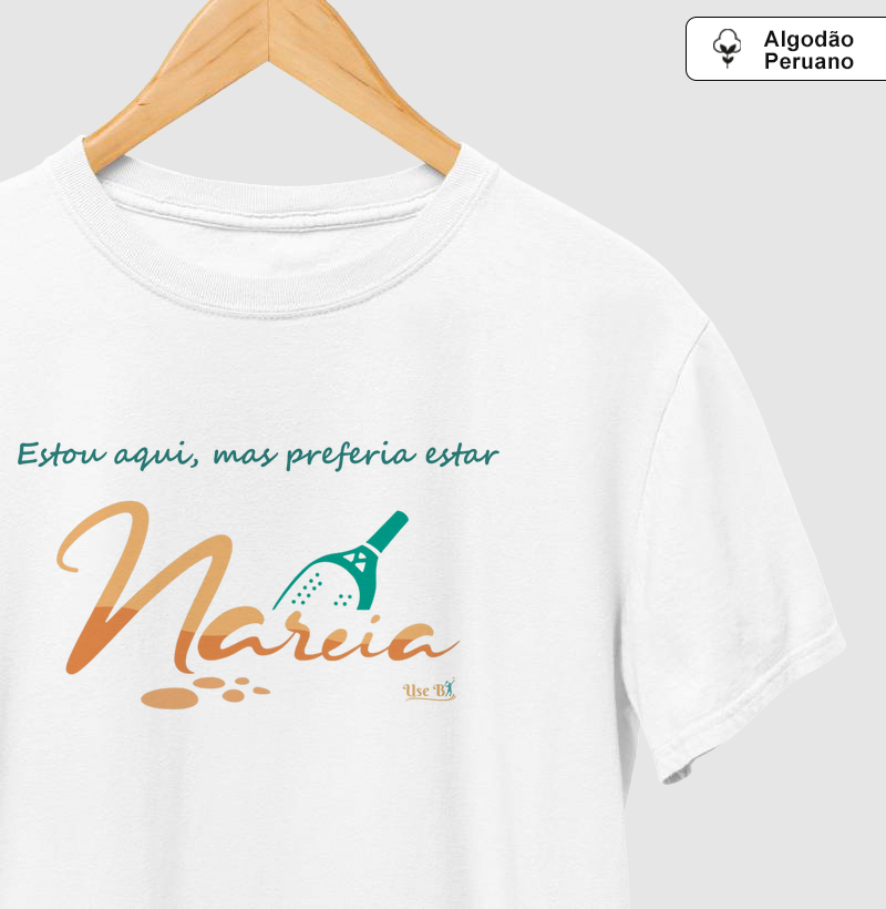 Estou aqui, mas preferia estar Nareia