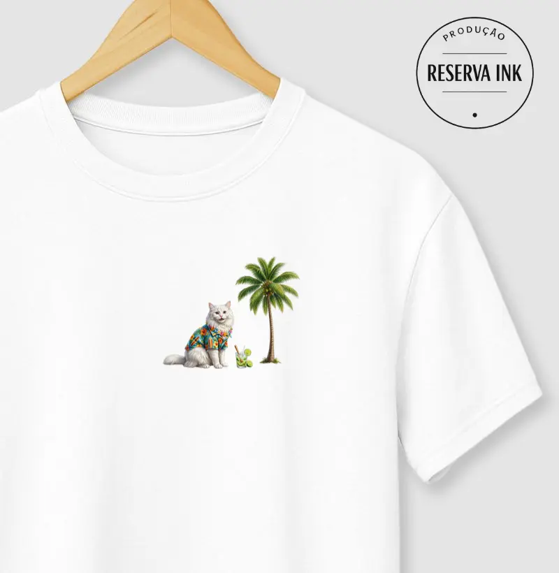 Gato Angorá - Férias