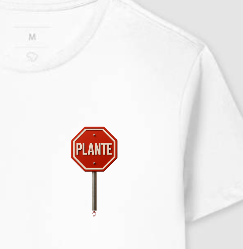 Placa Plante - bolso