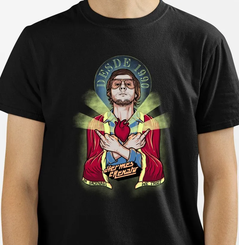 Camiseta In Sacanagi We Trust - Hermes e Renato