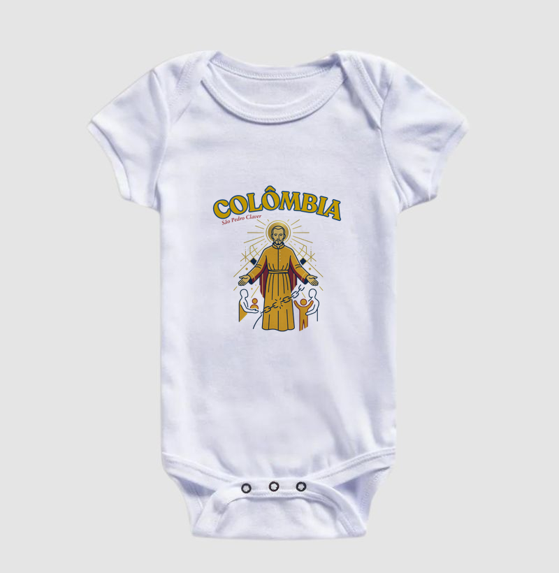 Body Infantil Colômbia São Pedro Claver