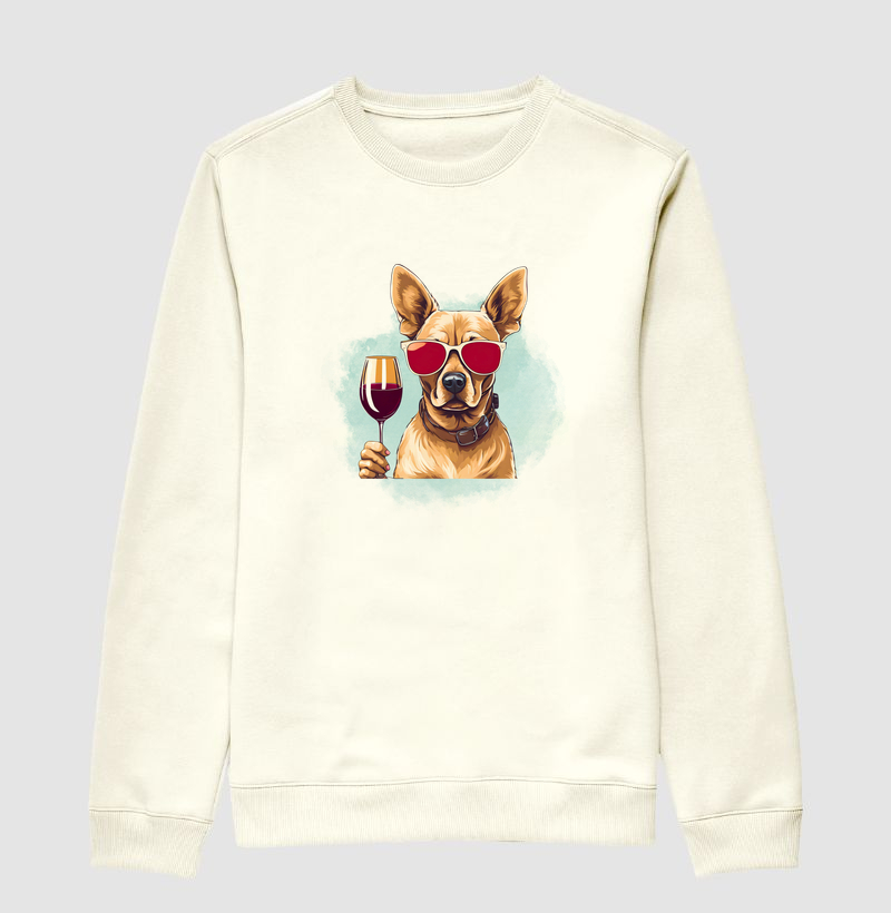 Moletom Wine Animals Caramelo