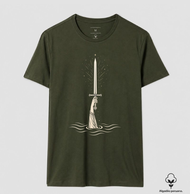 Camiseta Excalibur - Dama do Lago