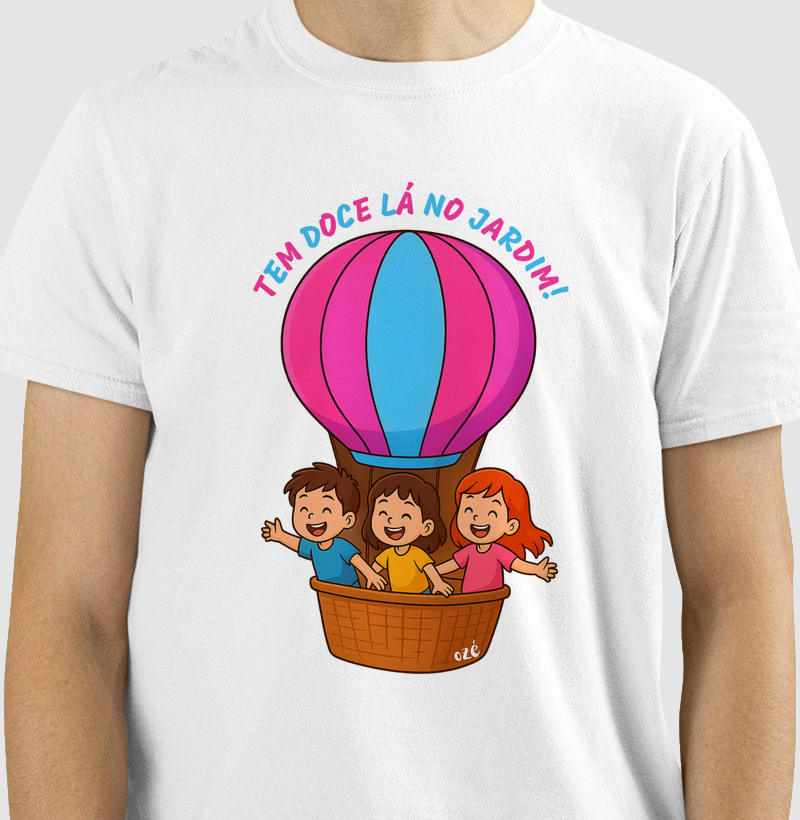 Tem doce lá  no jardim