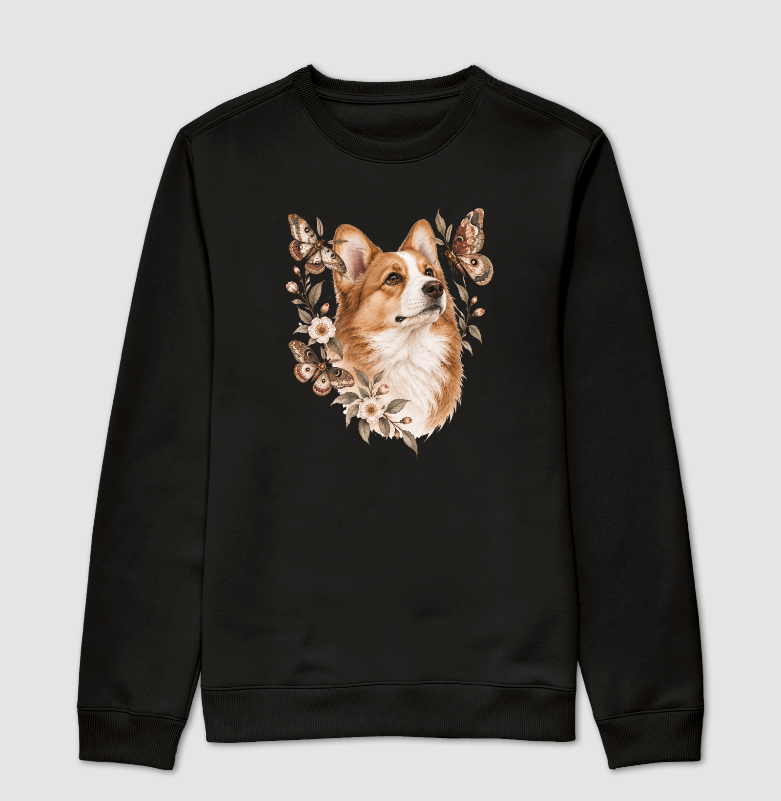 Corgi Artístico - Suéter Moletom