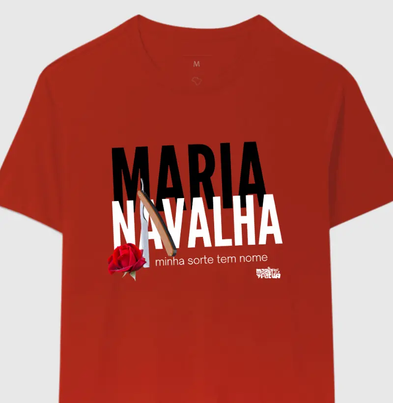 Maria Navalha minha sorte tem nome Red Maria Patuá