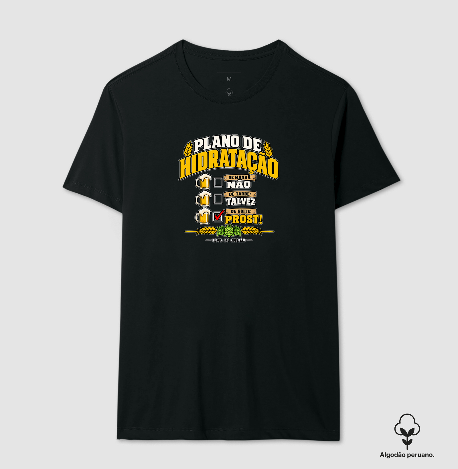 Plano de Hidratação — Prost - Camiseta Algodão Peruano