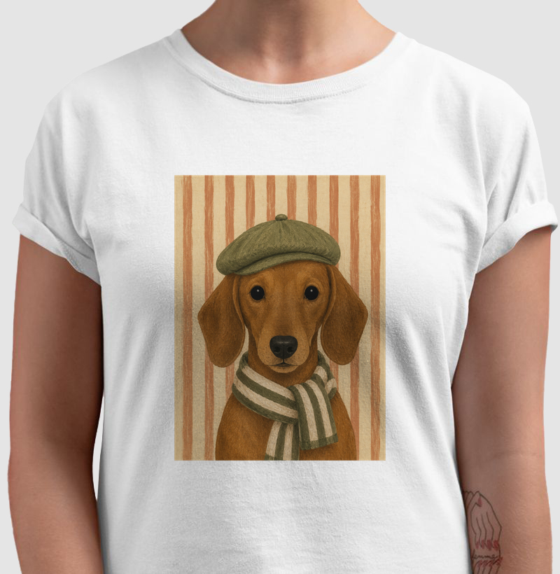 Dachshund Salsicha Marrom - Gentle Paws