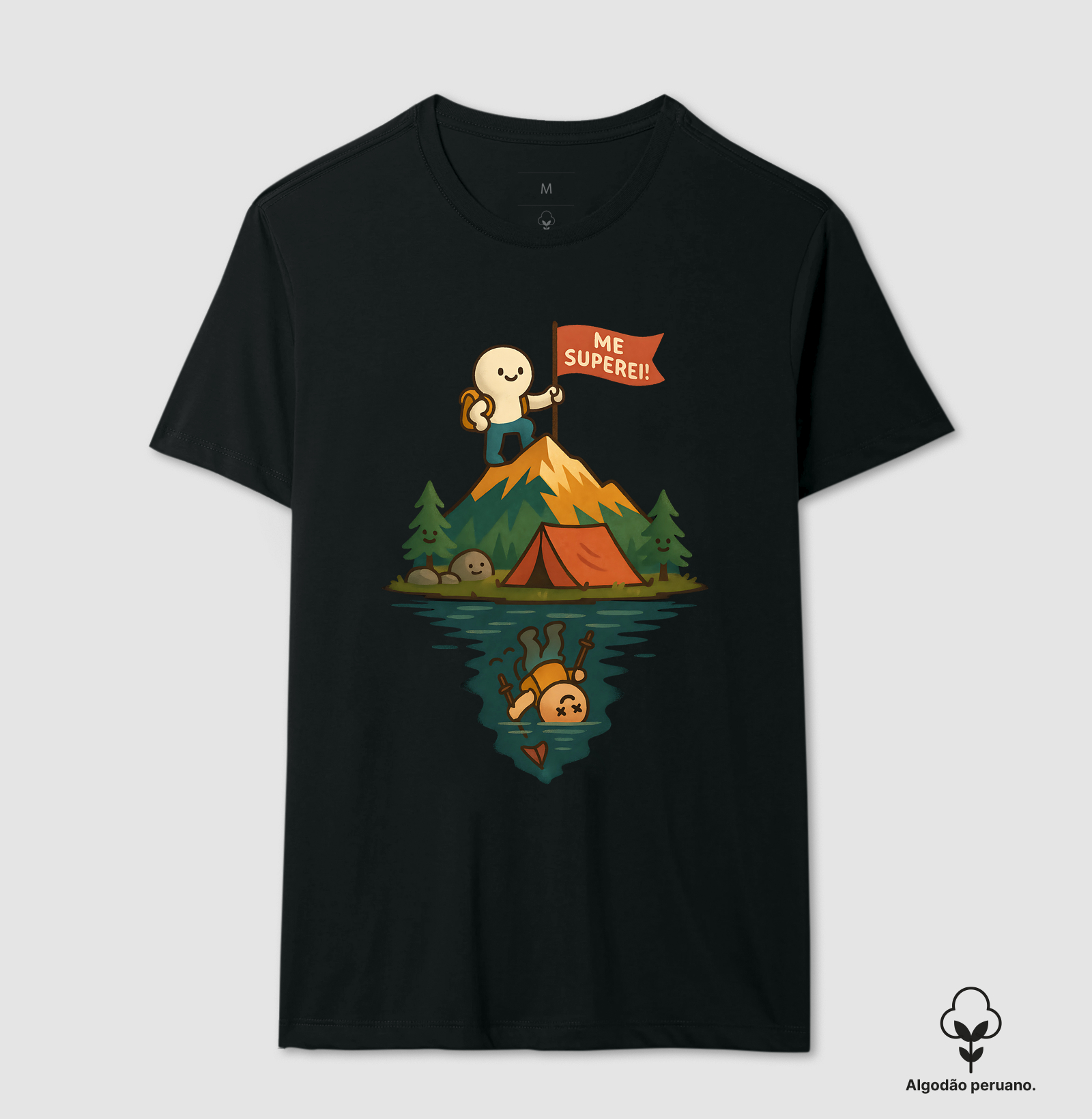 Camiseta Me Superei – Só Quem Viveu Sabe