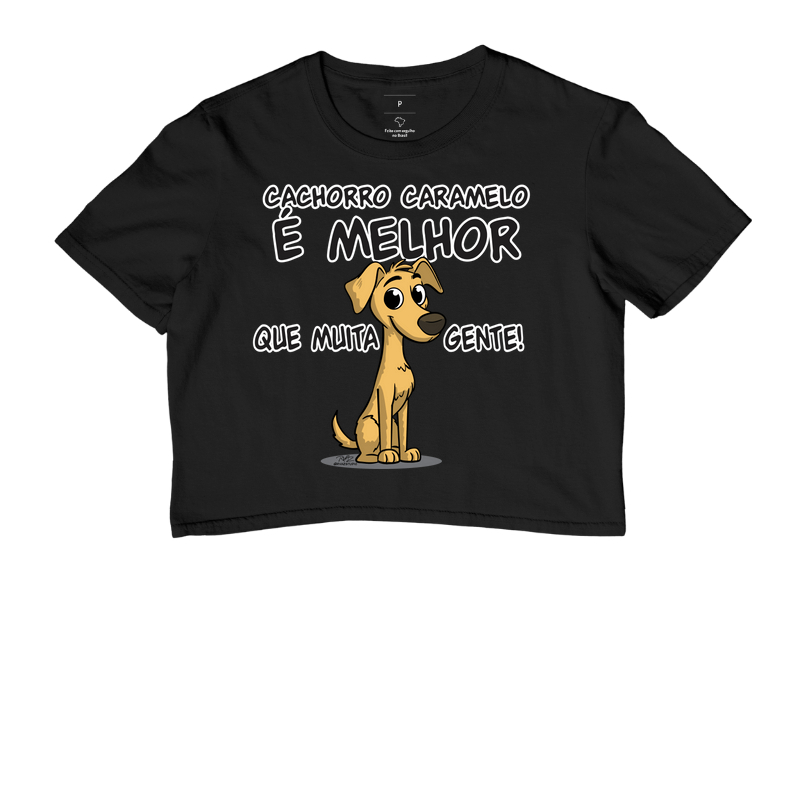 Camiseta Cachorro Caramelo