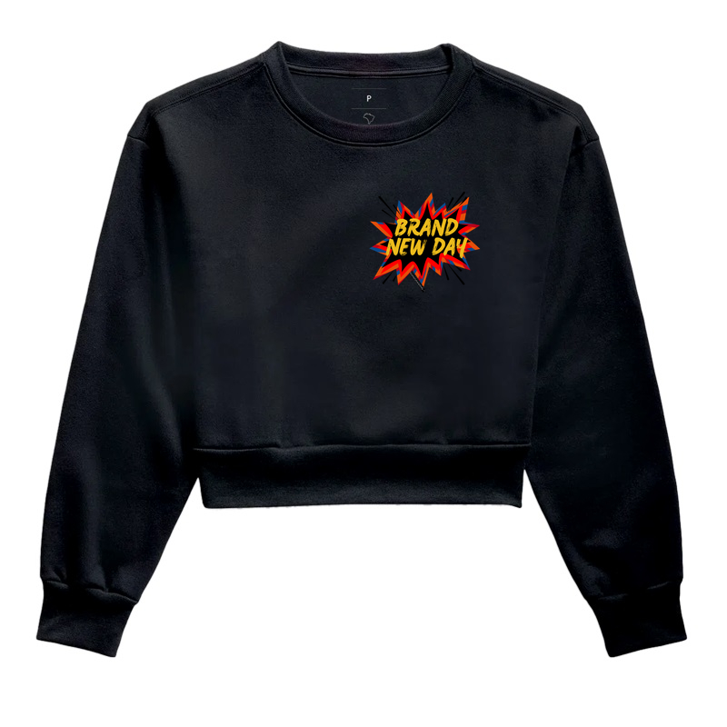 Brand New Day - Cropped Moletom