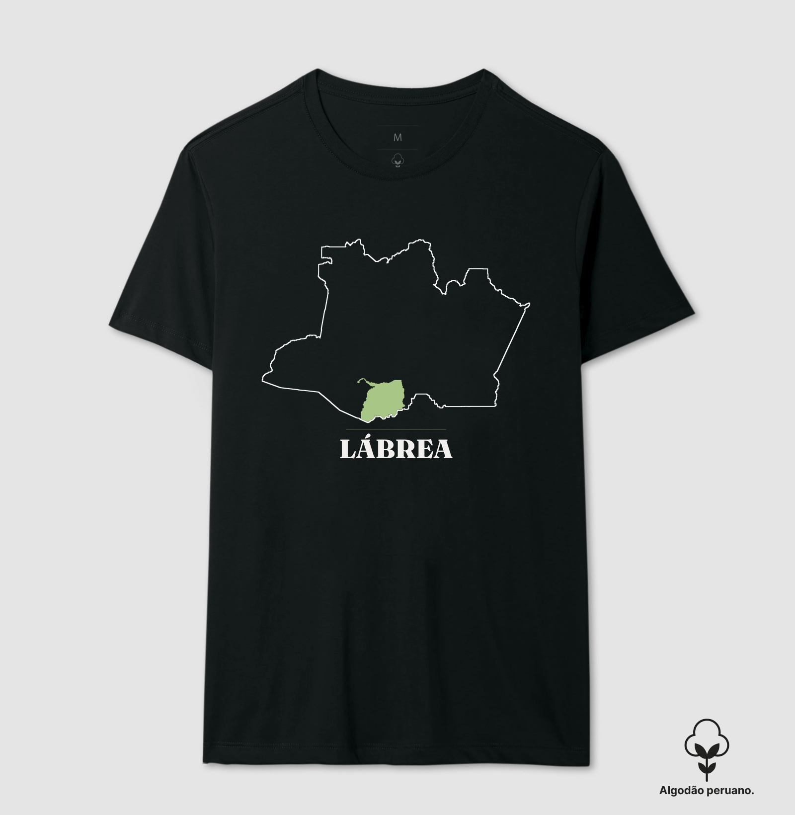 Lábrea | Traço AM - Camiseta Algodão Peruano