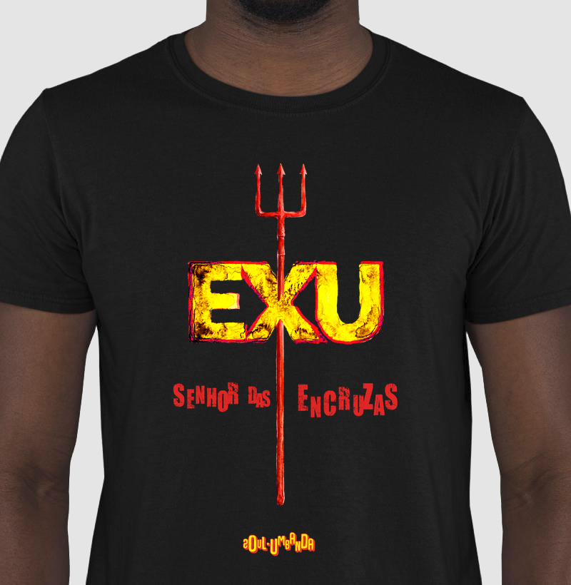 camiseta EXU senhor das encruzas masculina