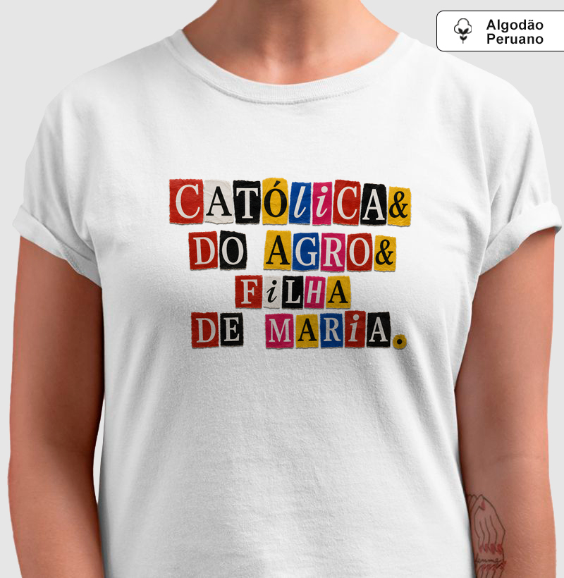Católica & Do Agro & Filha de Maria - Ransom - Algodão Peruano