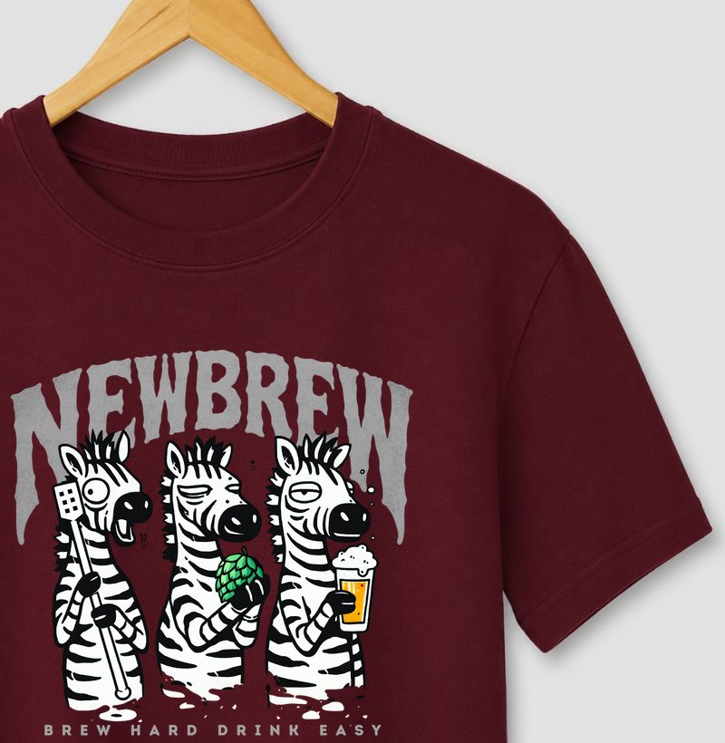 Brew Hard, Drink Easy - New Brew - Camiseta