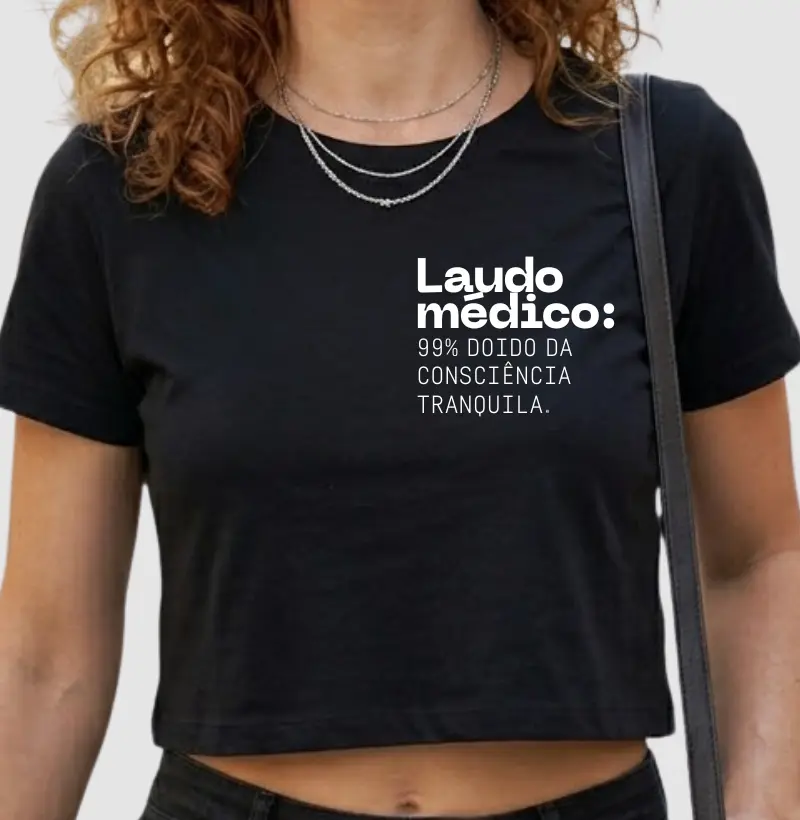 Cropped Laudo médico: 99% doido da consciência tranquila 