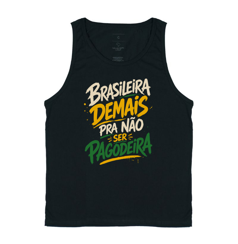 Brasileira demais pra não ser pagodeira